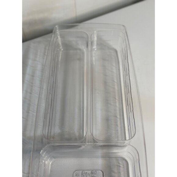 Longaberger Plastic Basket Protector Insert 3-Way Treasures Divided 7"x17.75" - Picture 2 of 6